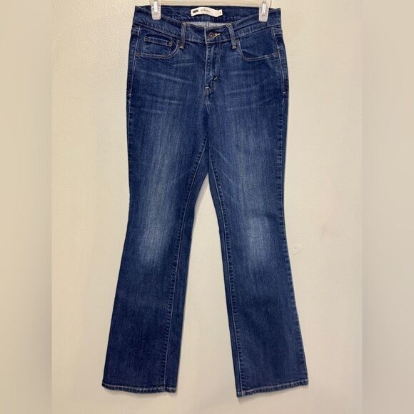 Levi's 515‎ Bootcut Denim Blue Jeans size 4 Levis - Picture 1 of 7